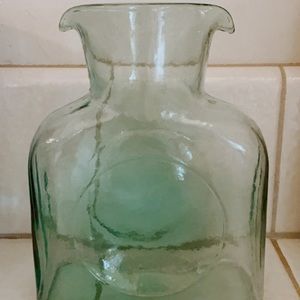 Vintage Bedside Water Carafe/Vase